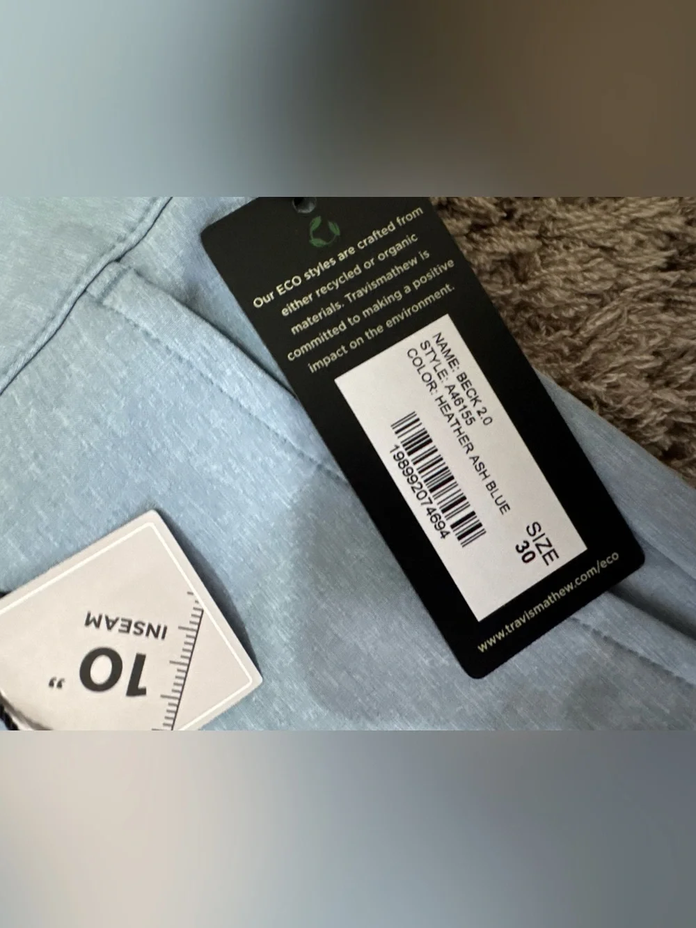 Travis Mathew Beck 2.0 Short 10In